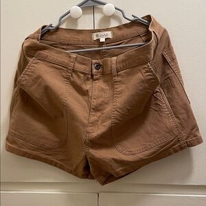 Madewell Women's Tan Cargo Shorts